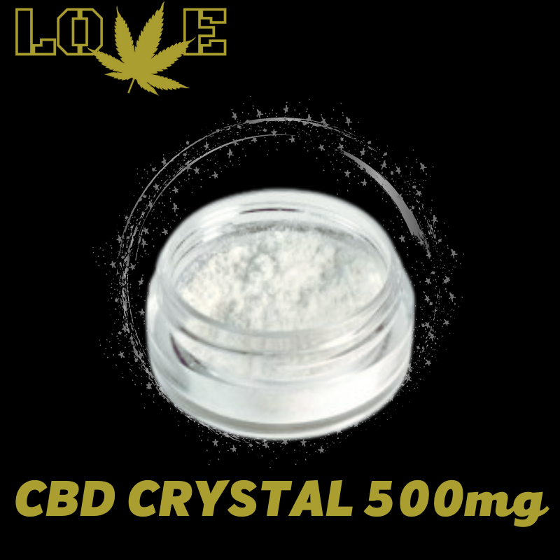 CBD Crystal 99% pur 500mg