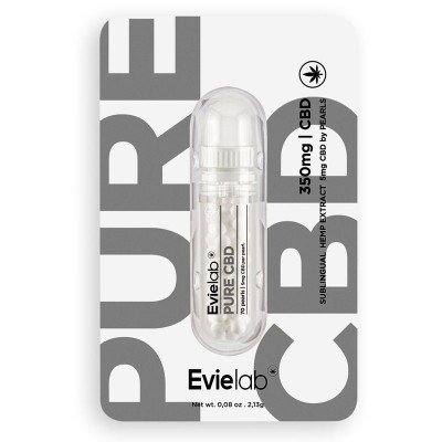 Evielab Pure Isolat de CBD 70 perles aux canabinoïdes