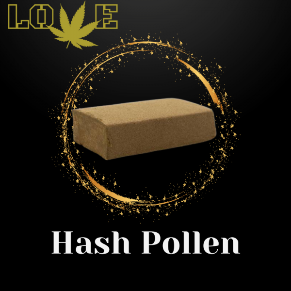 Hash pollen CBD